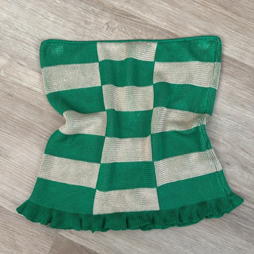 Gimaguas Montego Chess Green Top Skirt S